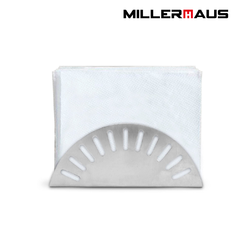 HALF MOON NAPKIN HOLDER SS FINISH 