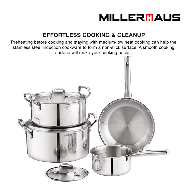 TRIPLY 7PCS COOKWARE SET 
